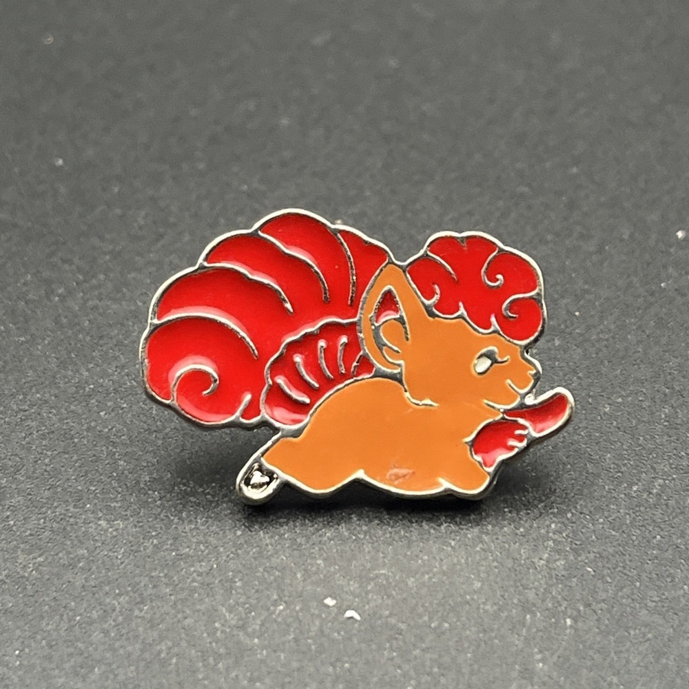 Pokemon Vulpix Cartoon Cute Lapel Hat Pin